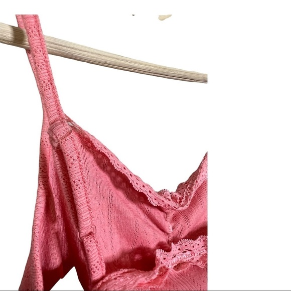 IZZY POINTELLE TANK TOP in Pink by BCBGeneration NEW Size M NEW - Picture 8 of 14